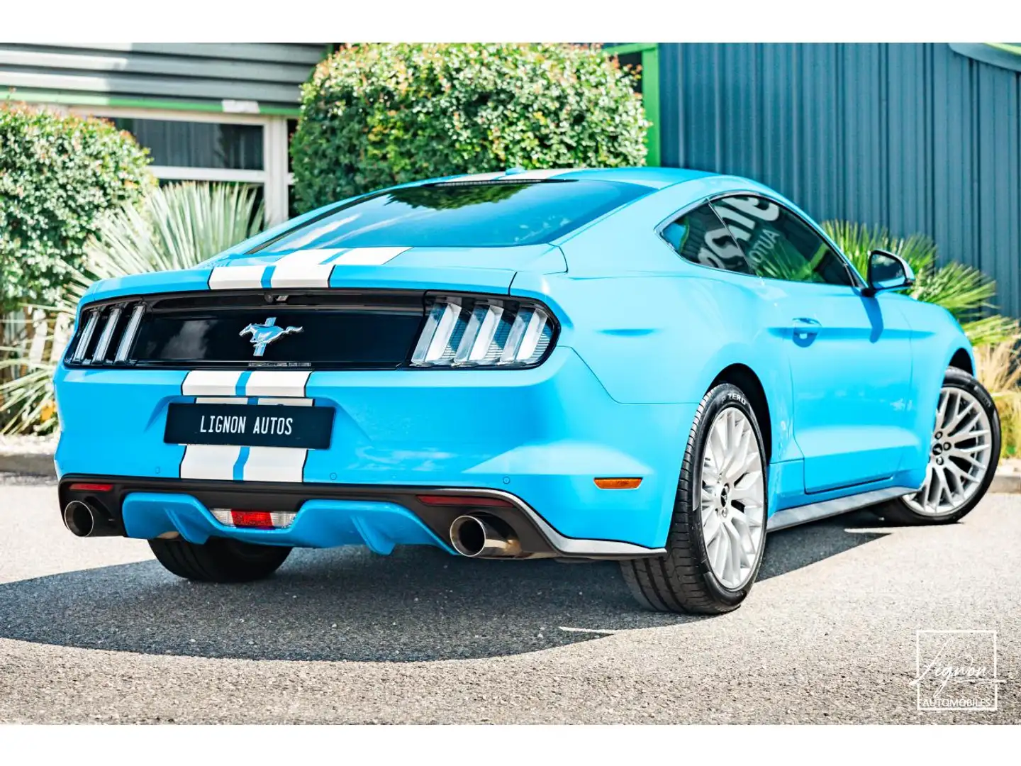 Ford Mustang Ford Mustang 2.3 Fastback Ecoboost 317ch BVM6 Bleu - 2