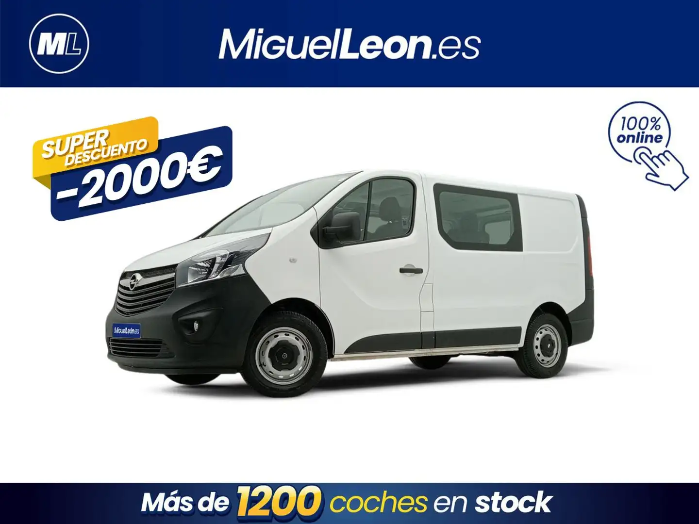 Opel Vivaro Combi 9 1.6CDTi Biturbo S/S 27 L1 Plus 125 Bianco - 1