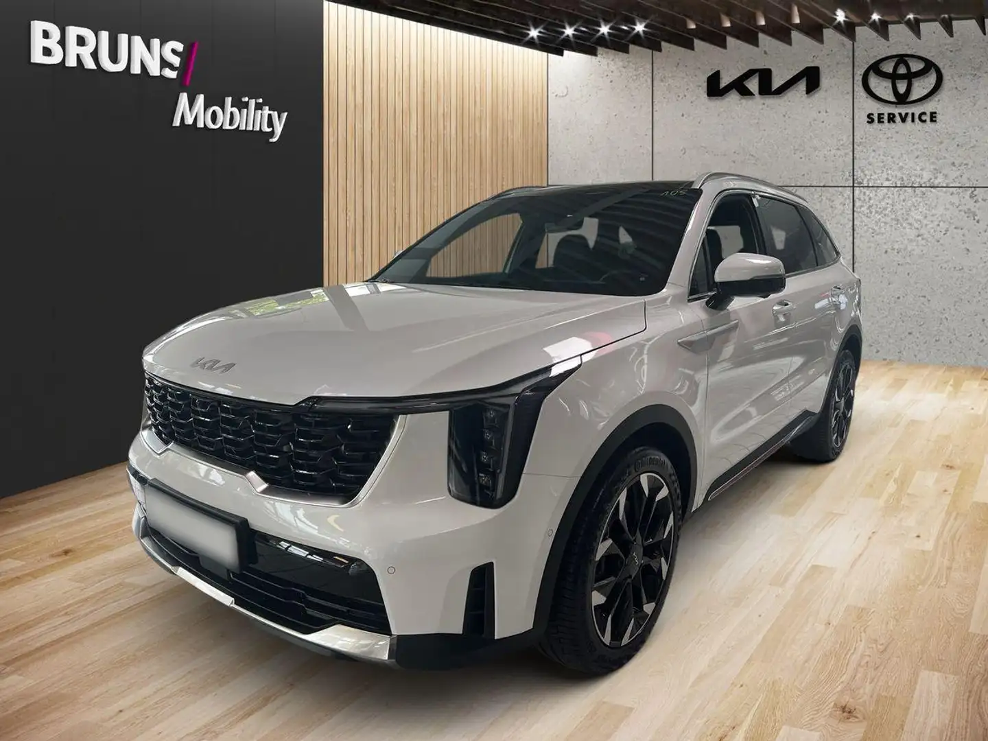 Kia Sorento 2.2 CRDi Platinum, Premium-P., Glasdach, Nappa, AH Weiß - 2