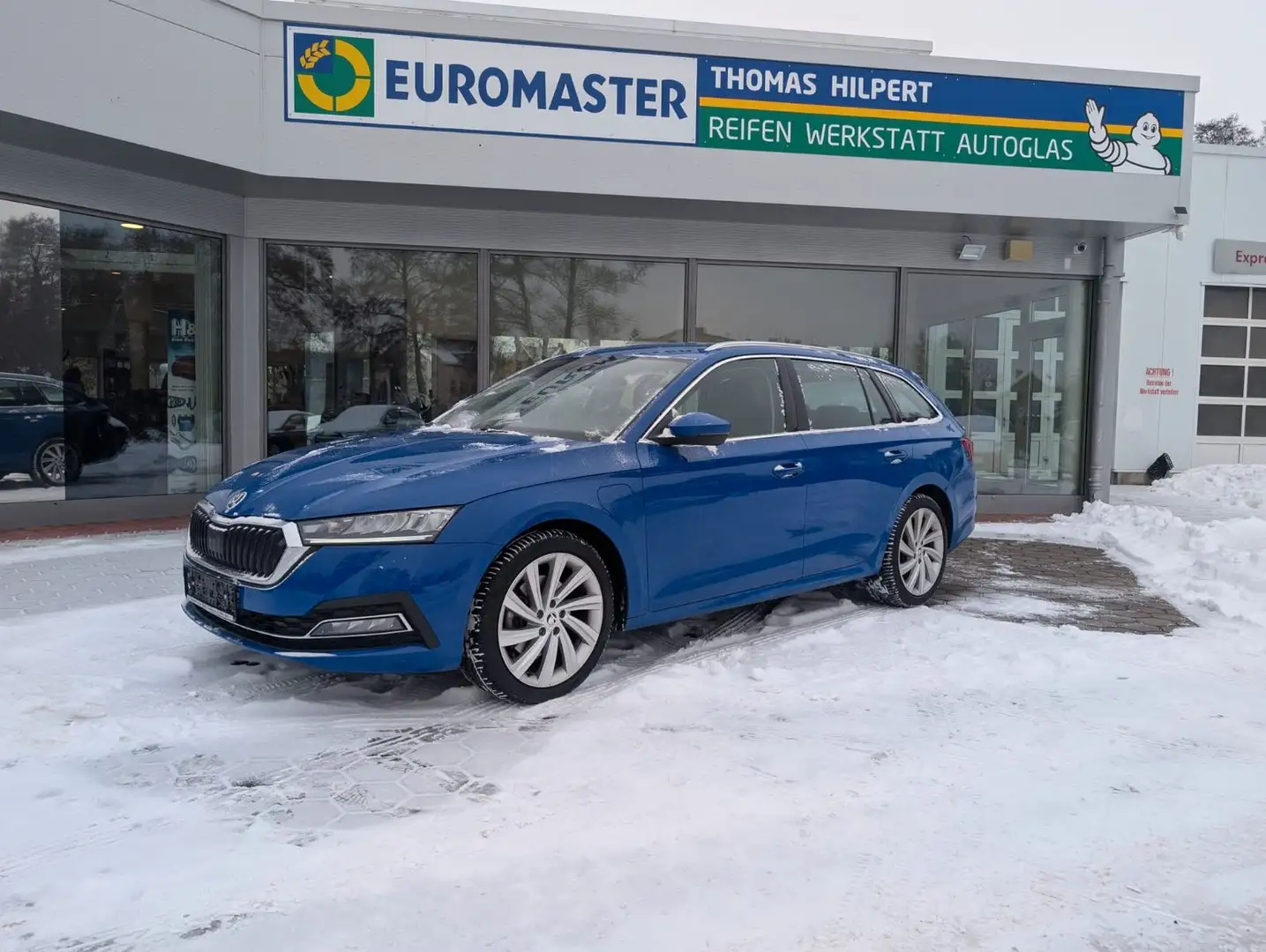 Skoda Octavia Combi Style iV Blau - 1