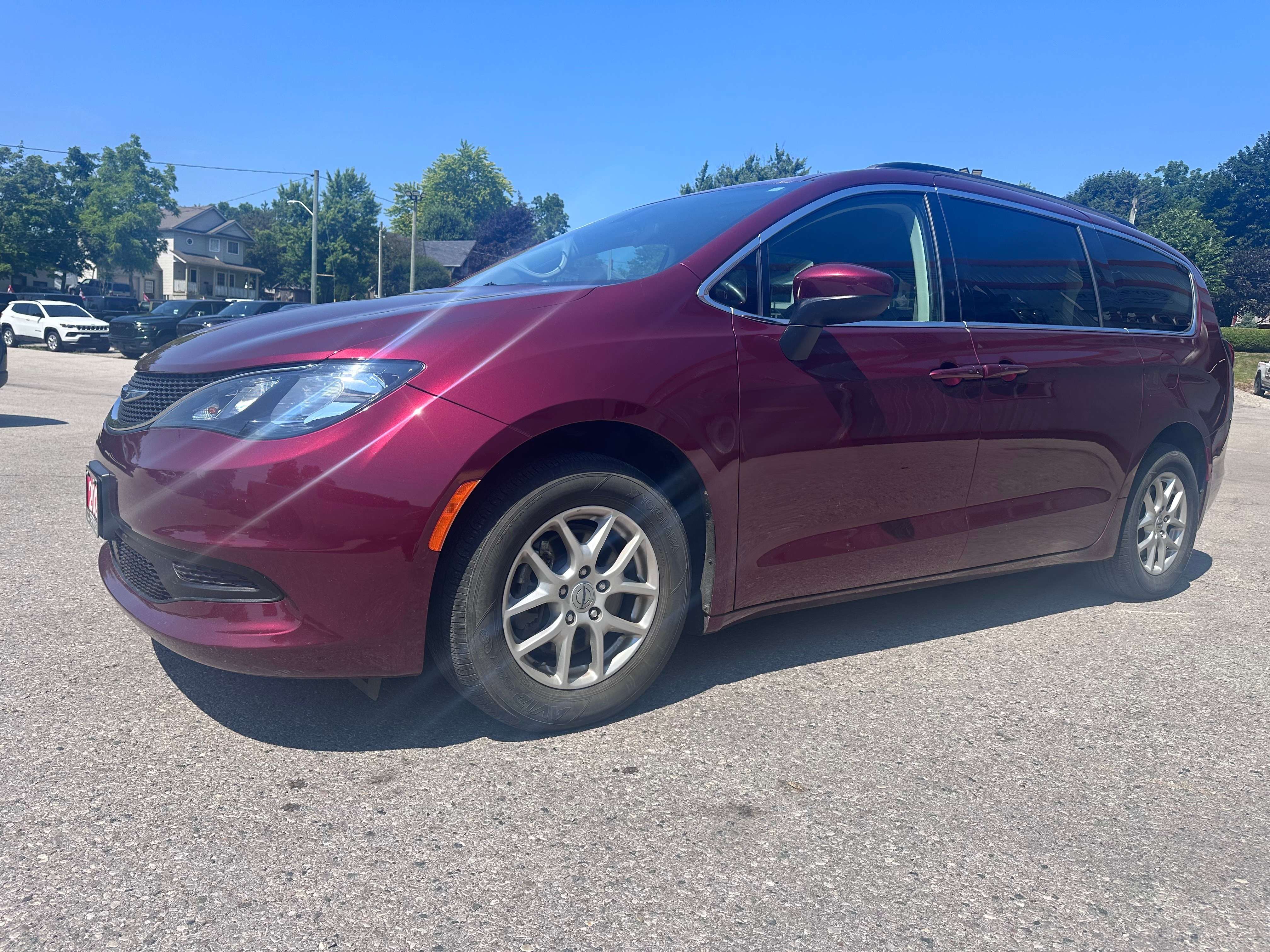 Red 2021 Chrysler Grand Caravan Minivan 9-Speed Automatic