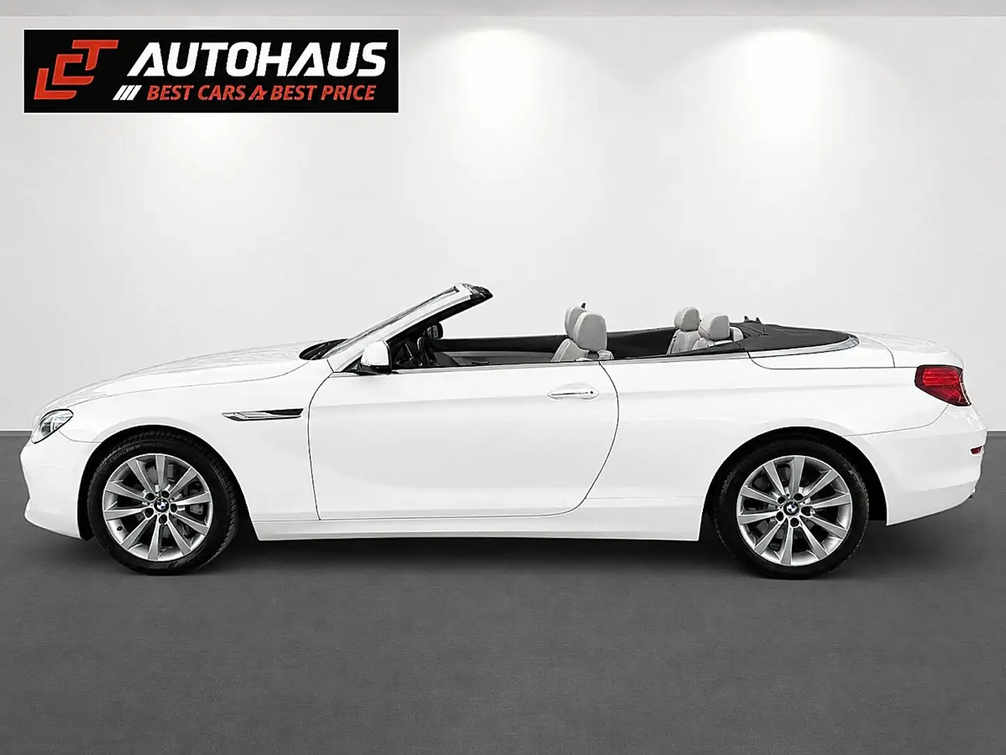 BMW 640 d Cabrio Aut. | SEHR GUTE AUSSTATTUNG | Weiß - 2
