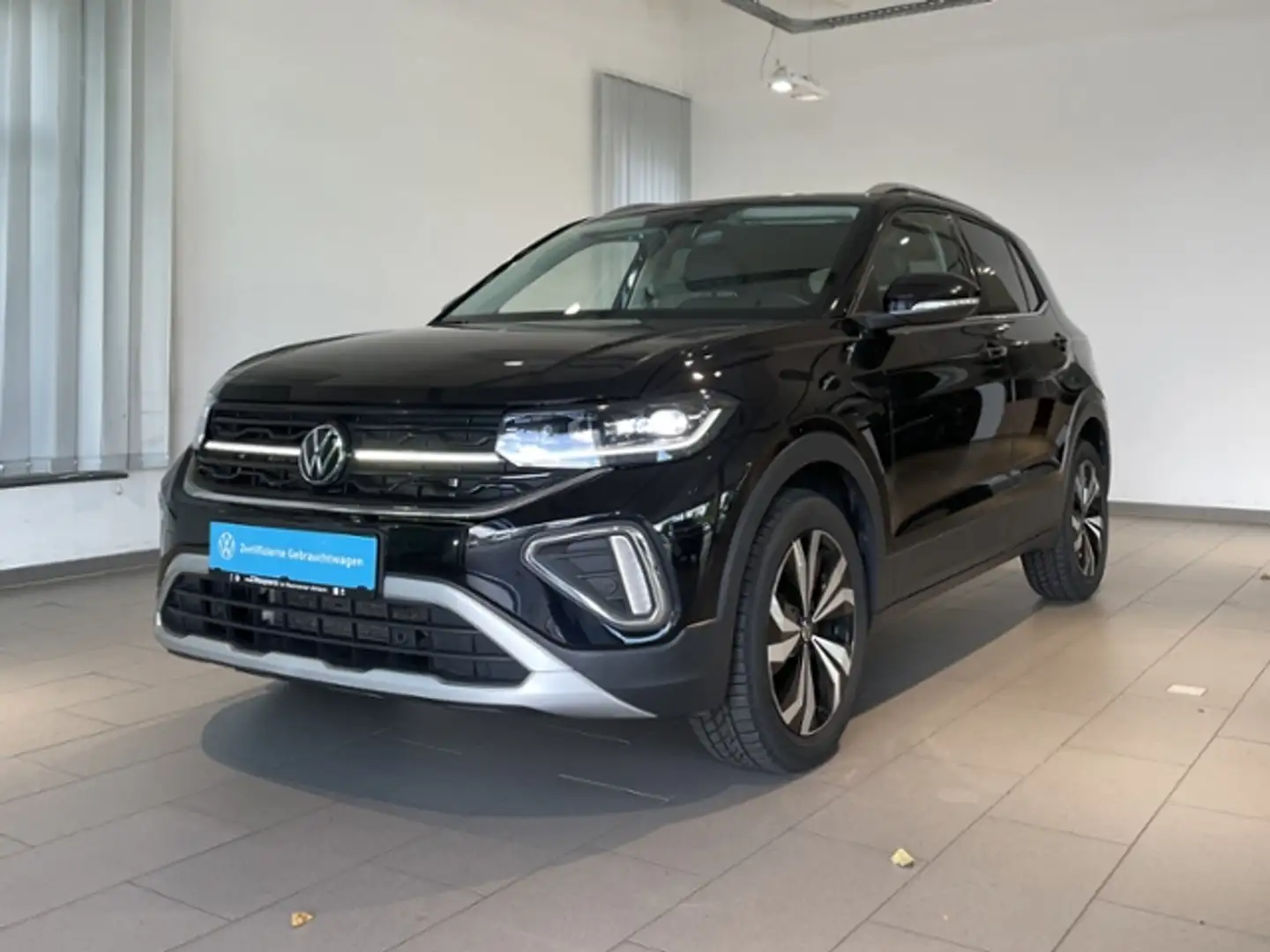 Volkswagen T-Cross 1.5 DSG Style +ALLWETTER+AHK+NAVI Schwarz - 2