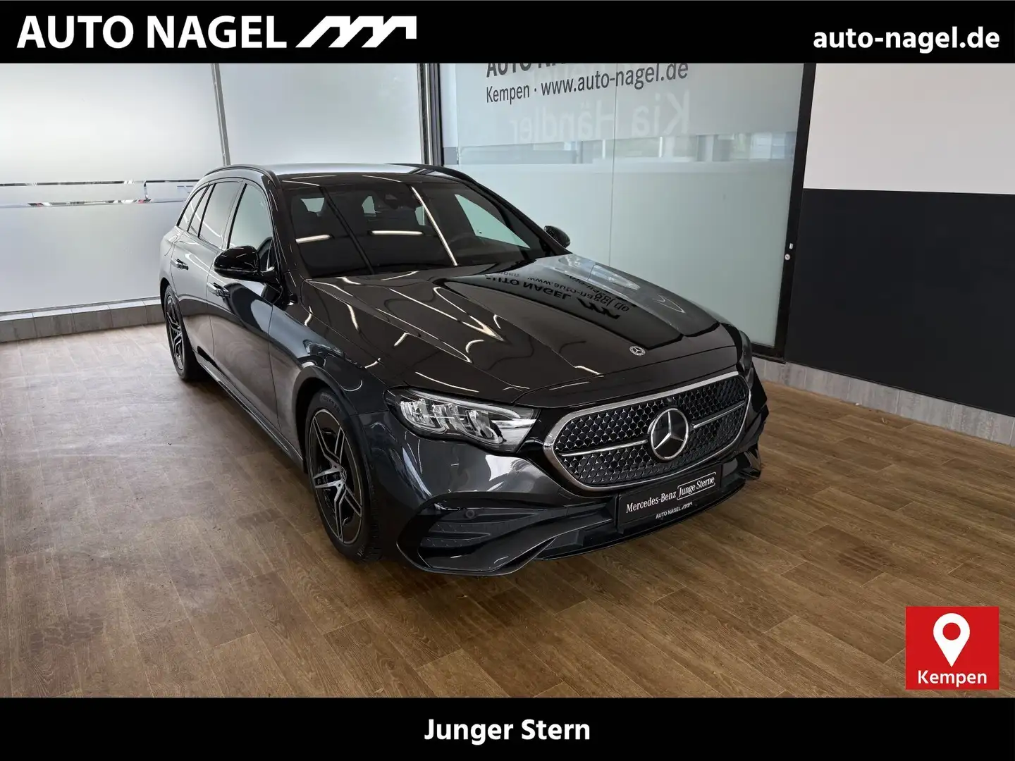 Mercedes-Benz E 220 E 220 d T AMG +LED+NAVI+DAB+AHK+DISTRONIC+Kamera Grau - 1
