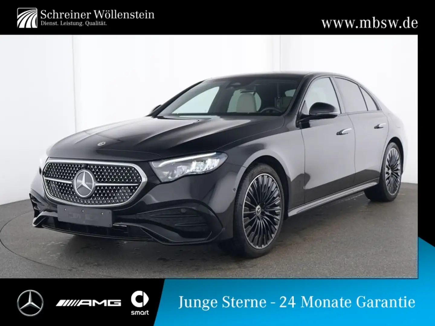 Mercedes-Benz E 300 de AMG*Night*Pano*SUPERSCREEN*20*DISTRONIC Schwarz - 1