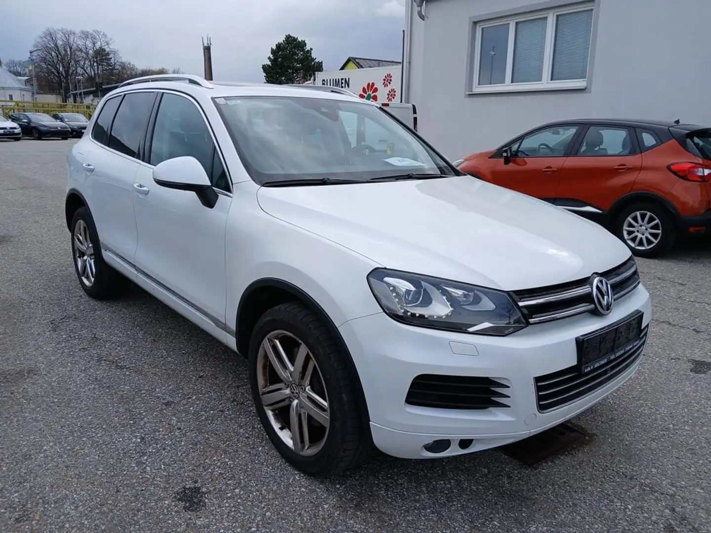 Volkswagen Touareg V8 TDI 4Motion Aut. **ACC/Panorama/Leder/Xenon/... Weiß - 2