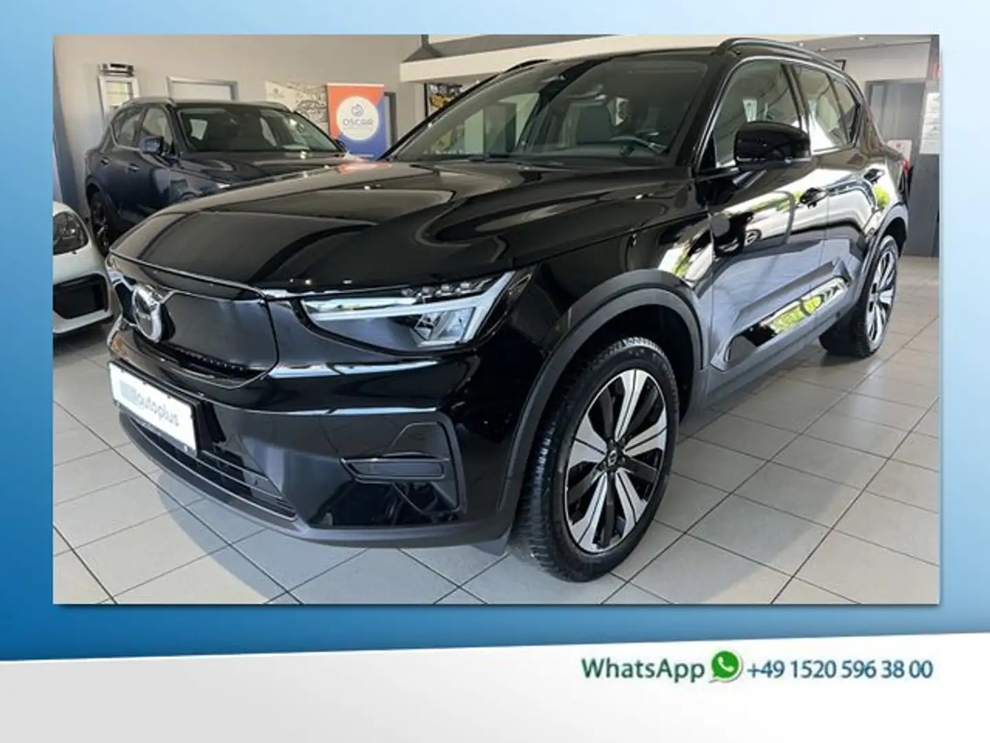 Volvo XC40 Plus Recharge ACC BLIS Wärmepumpe Kamera Schwarz - 1