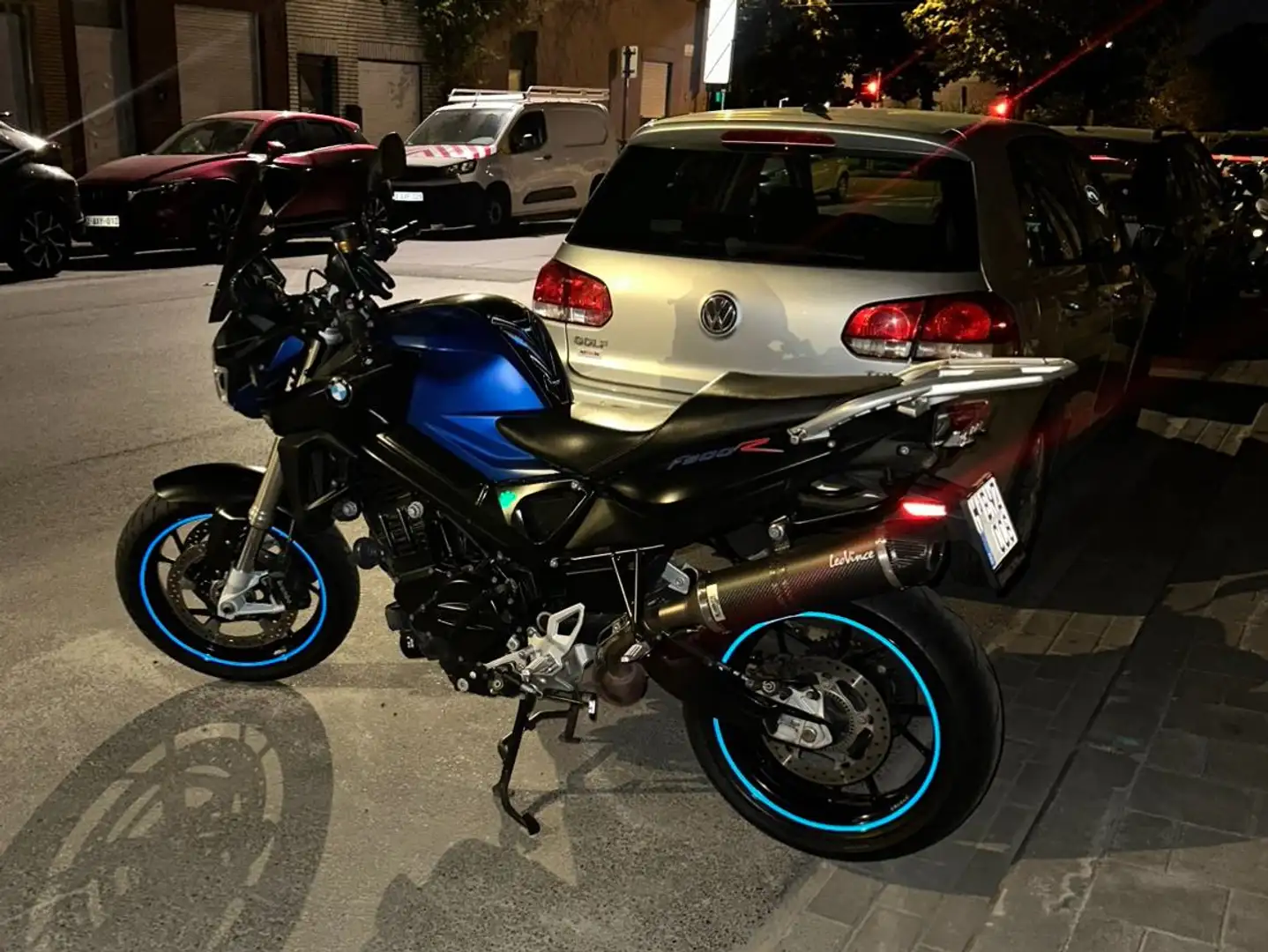 BMW F 800 R BMW F800R maxi scooter swap Bleu - 1