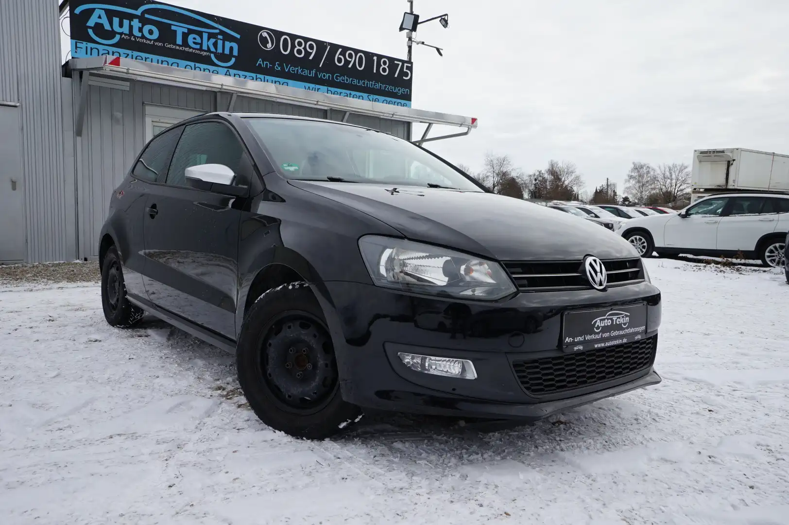 Volkswagen Polo 1.2 Silver Edition |aus 1.Hand| |Insp. NEU| Schwarz - 1