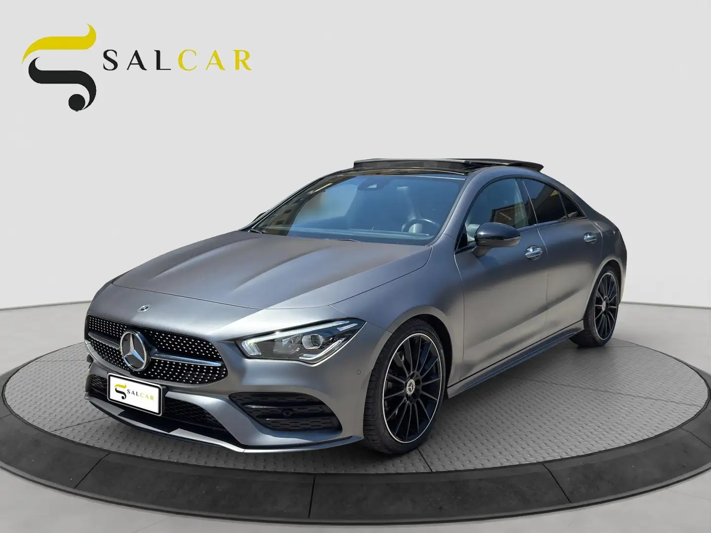 Mercedes-Benz CLA 200 d Coupe 2.0 150cv Premium 4matic Tetto 2021 Grigio - 1