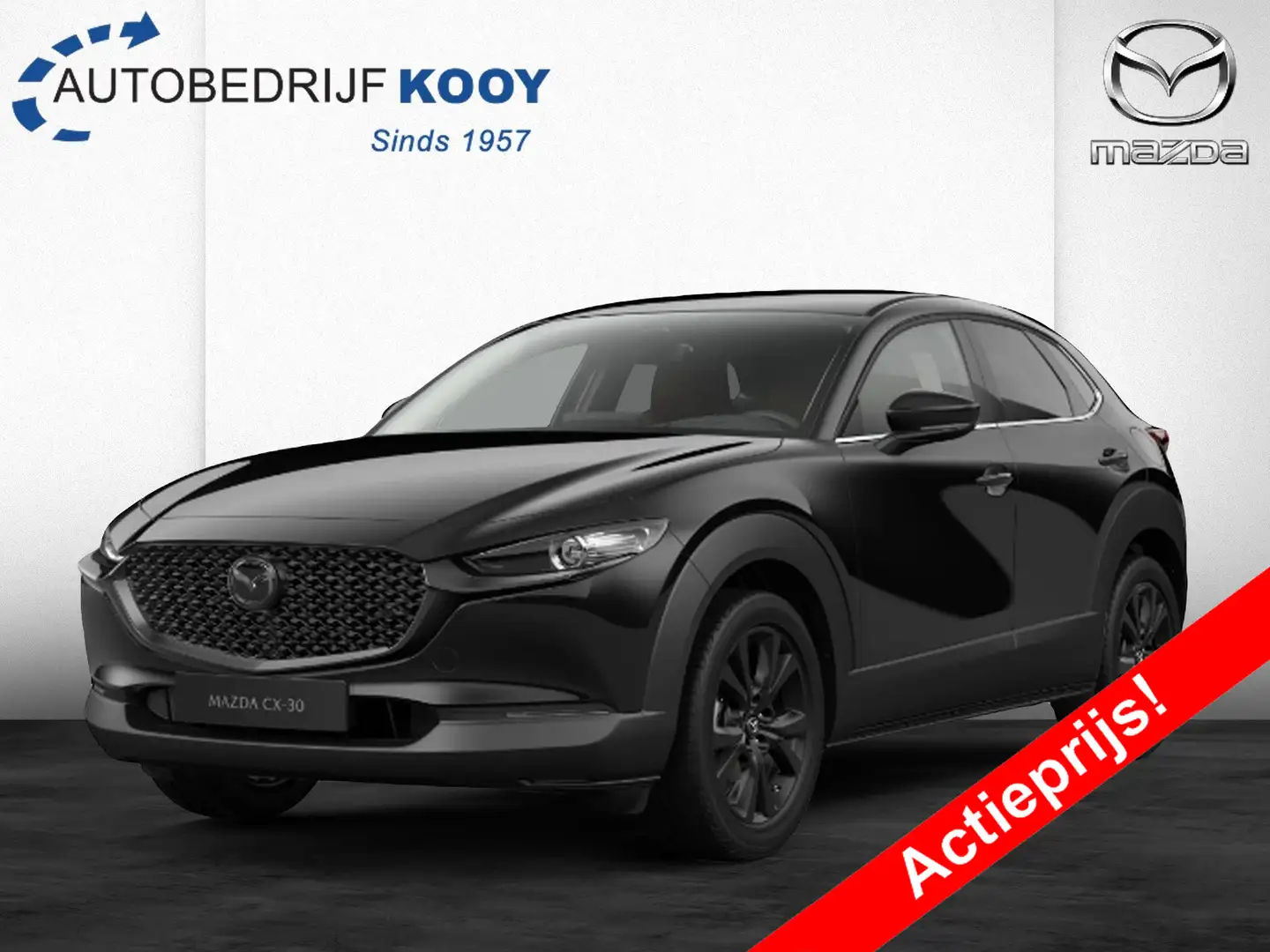 Mazda CX-30 2.0 e-SkyActiv-X 186 Nagisa / Automaat Чорний - 1