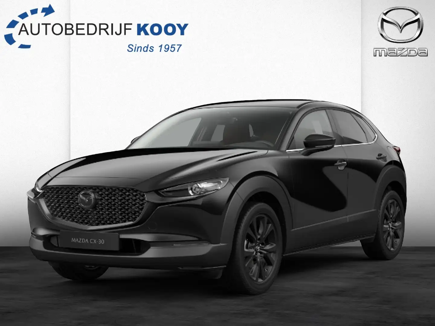 Mazda CX-30 2.0 e-SkyActiv-X 186 Nagisa / Automaat Schwarz - 2