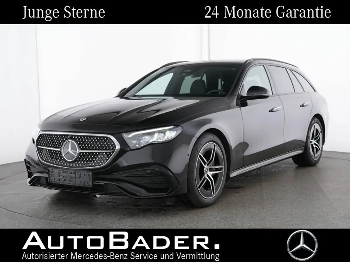 Mercedes-Benz E 220 E 220 d T AMG Advanced DISTR NIGHT AHK KeylGO Schwarz - 1