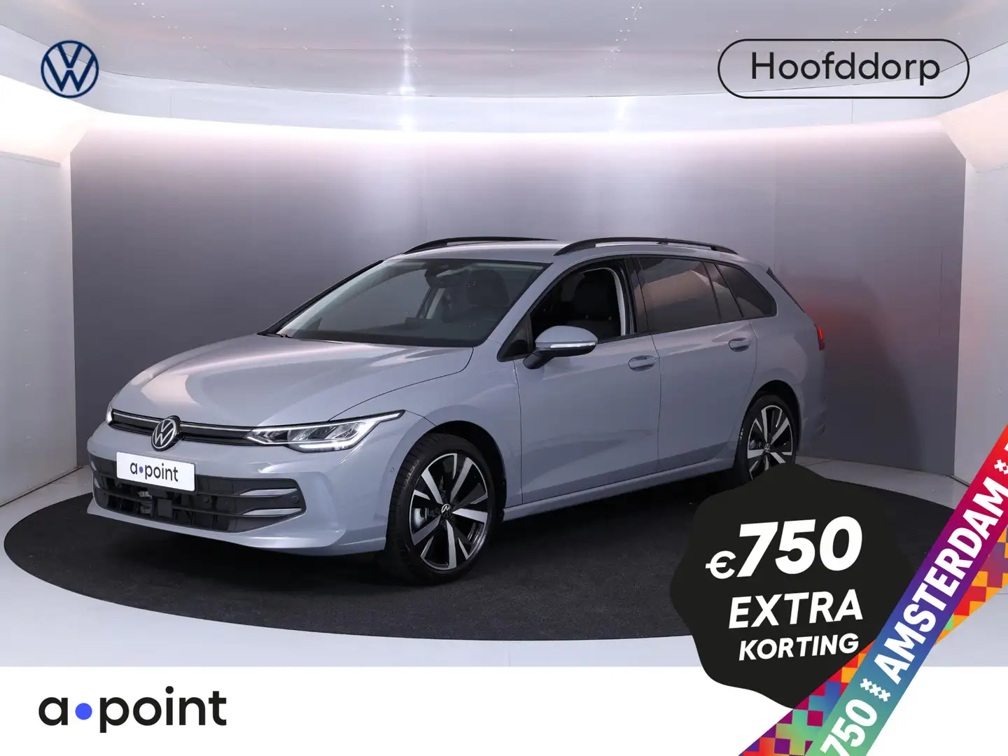 Volkswagen Golf Variant Life Edition 1.5 TSI 85 kW / 116 pk Variant 6 vers Grijs - 1