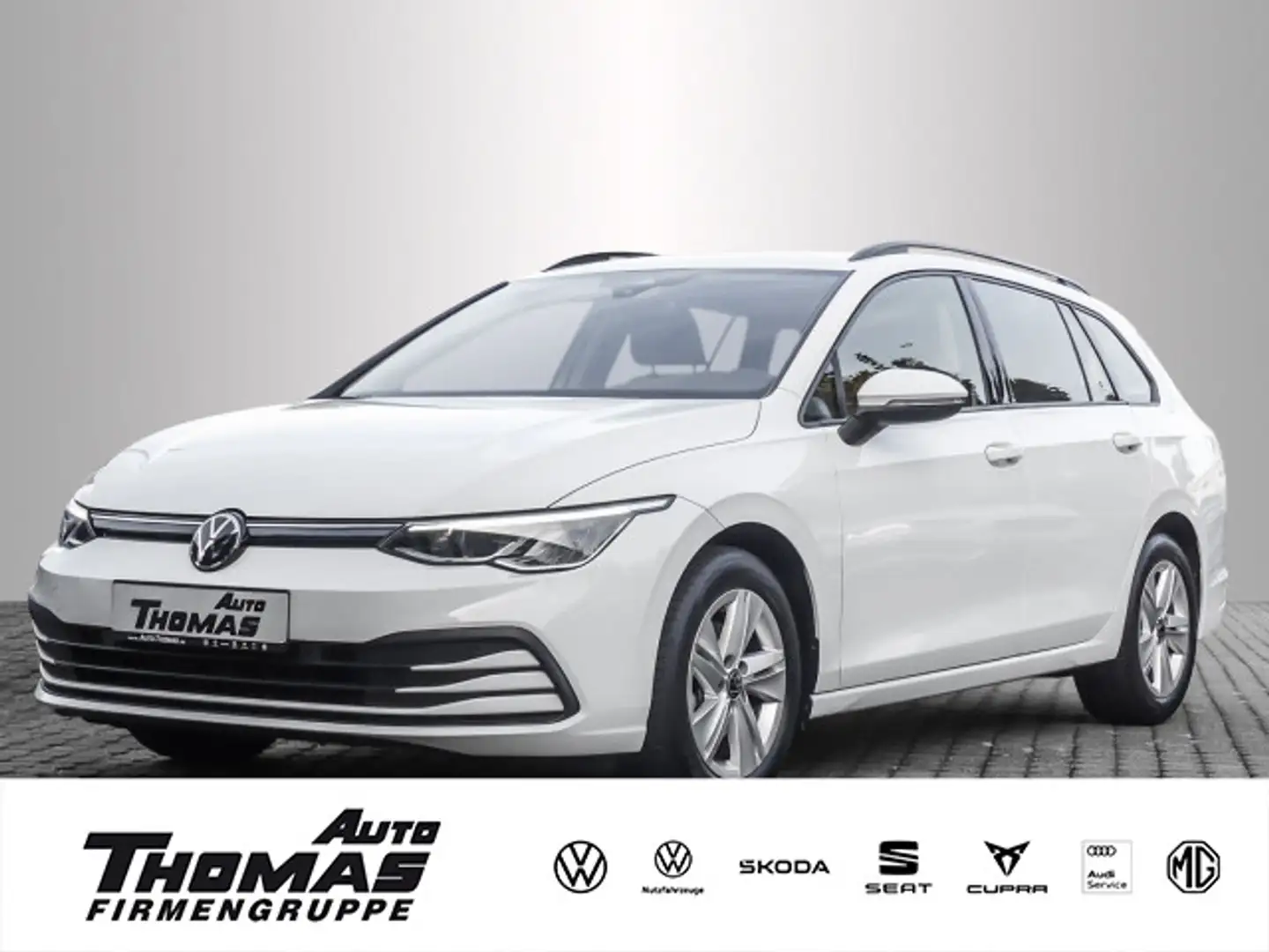 Volkswagen Golf Variant Life 1.0 TSI LED+NAVI+PDC+SHZ Blanc - 1