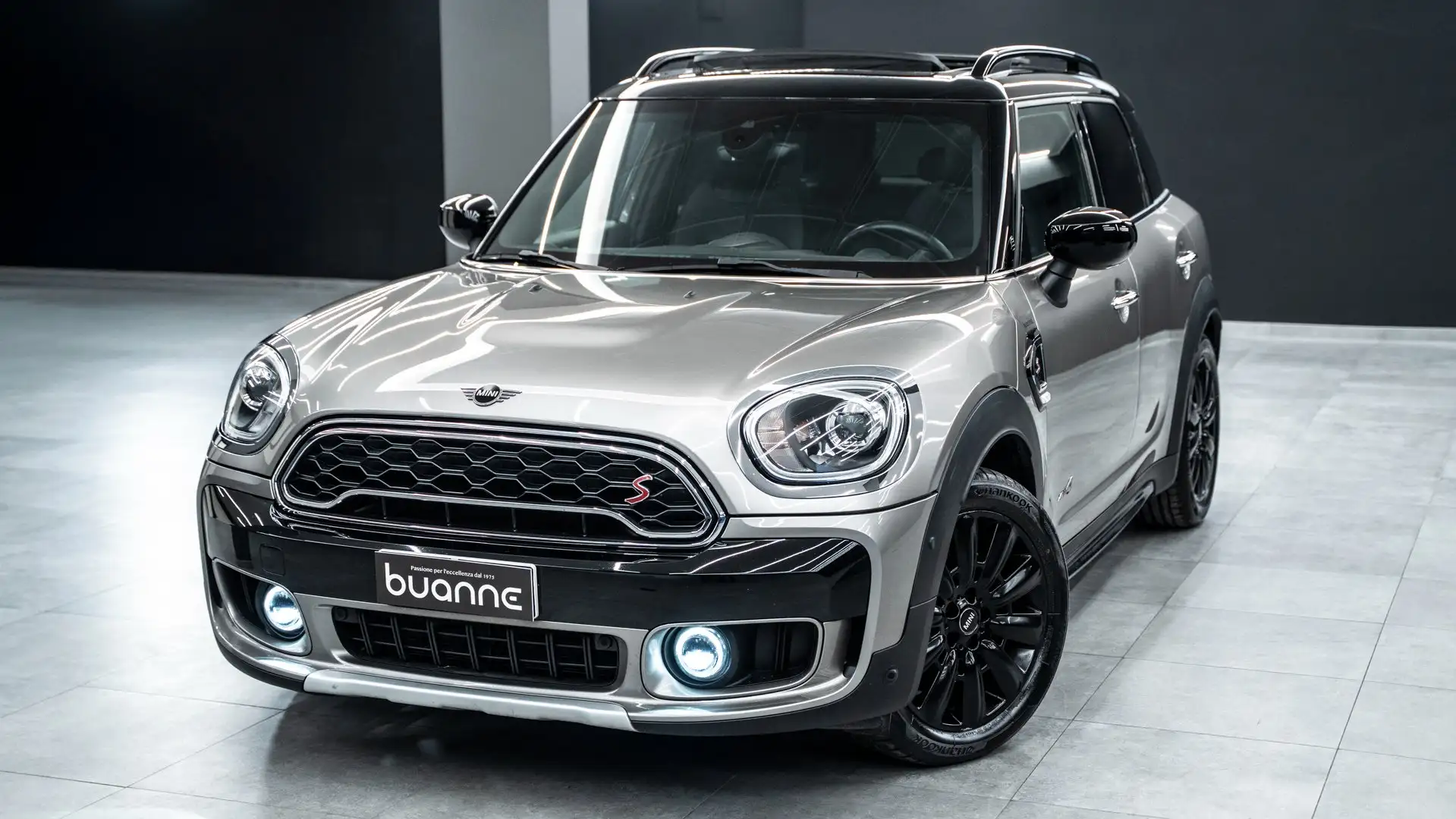 MINI Cooper SD Countryman 2.0 190CV ALL4 HYPE TETTO APR. FULL LED PACK LUCI Gris - 1