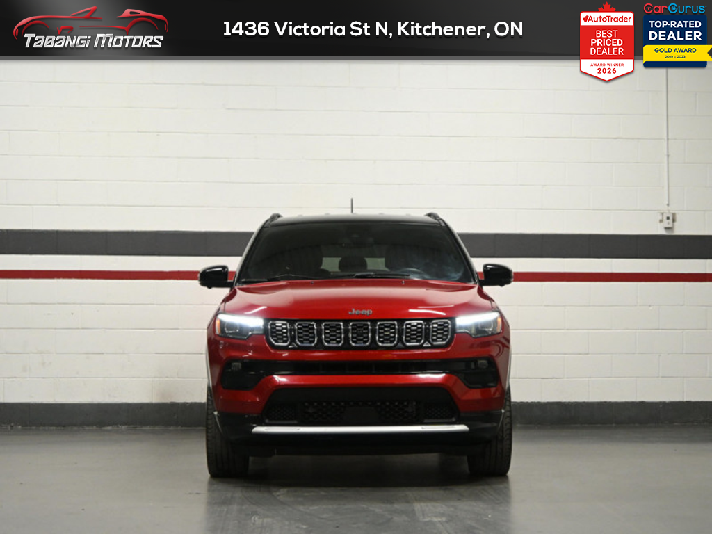 2024 Jeep Compass Limited No Accident 360CAM Adaptive Cruise Remote