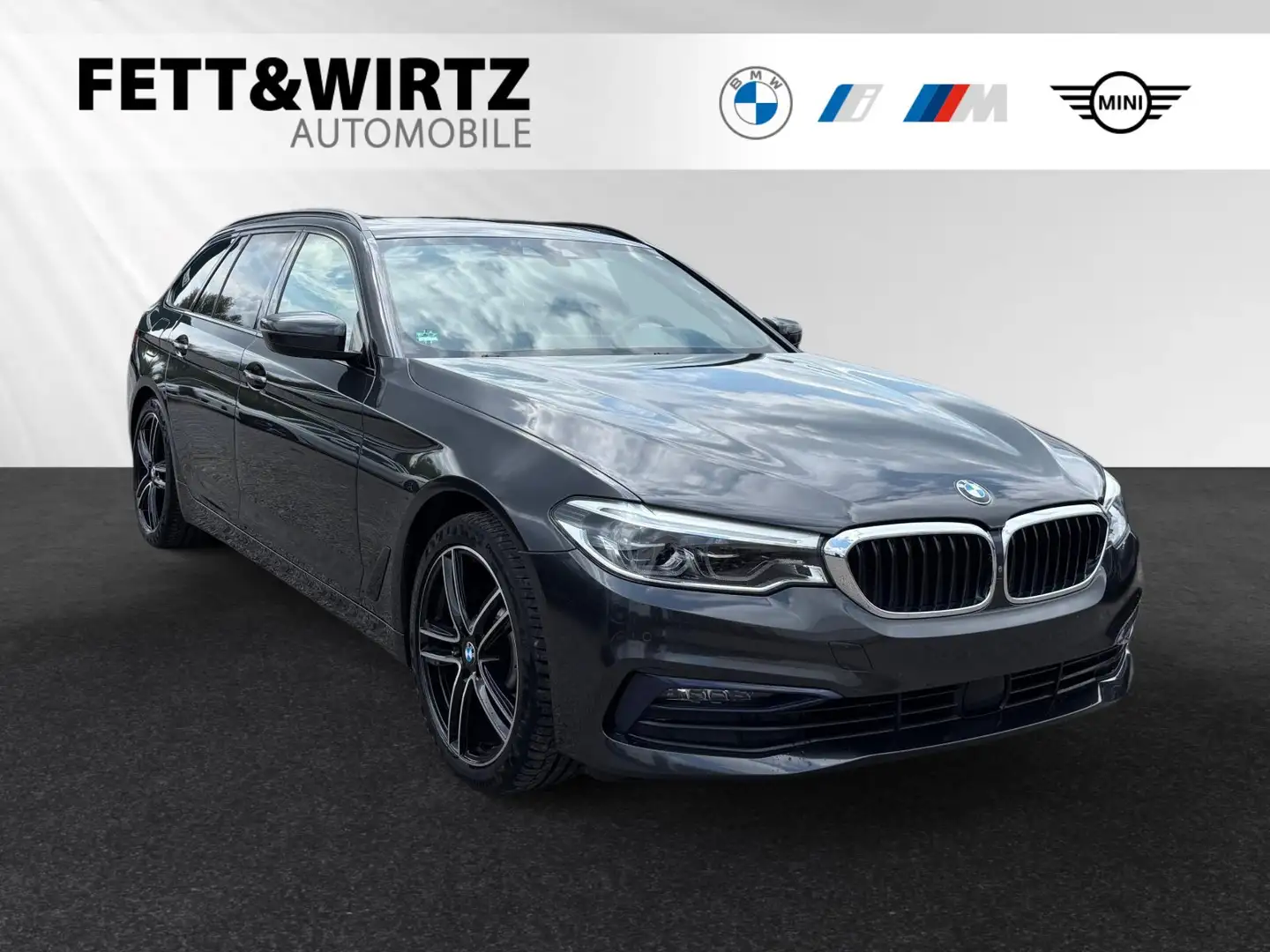 BMW 530 i xDrive Touring Sport Line Pano PA+ LCProf Gris - 1