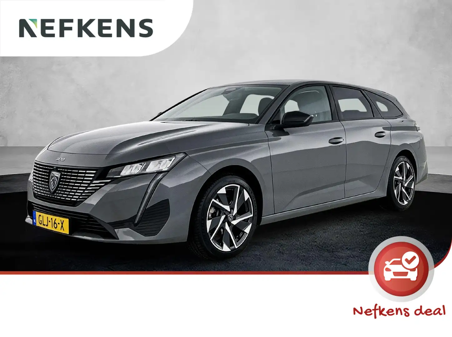 Peugeot 308 SW 1.2 Hybrid Allure 136pk Automaat | Climate Cont Grijs - 1