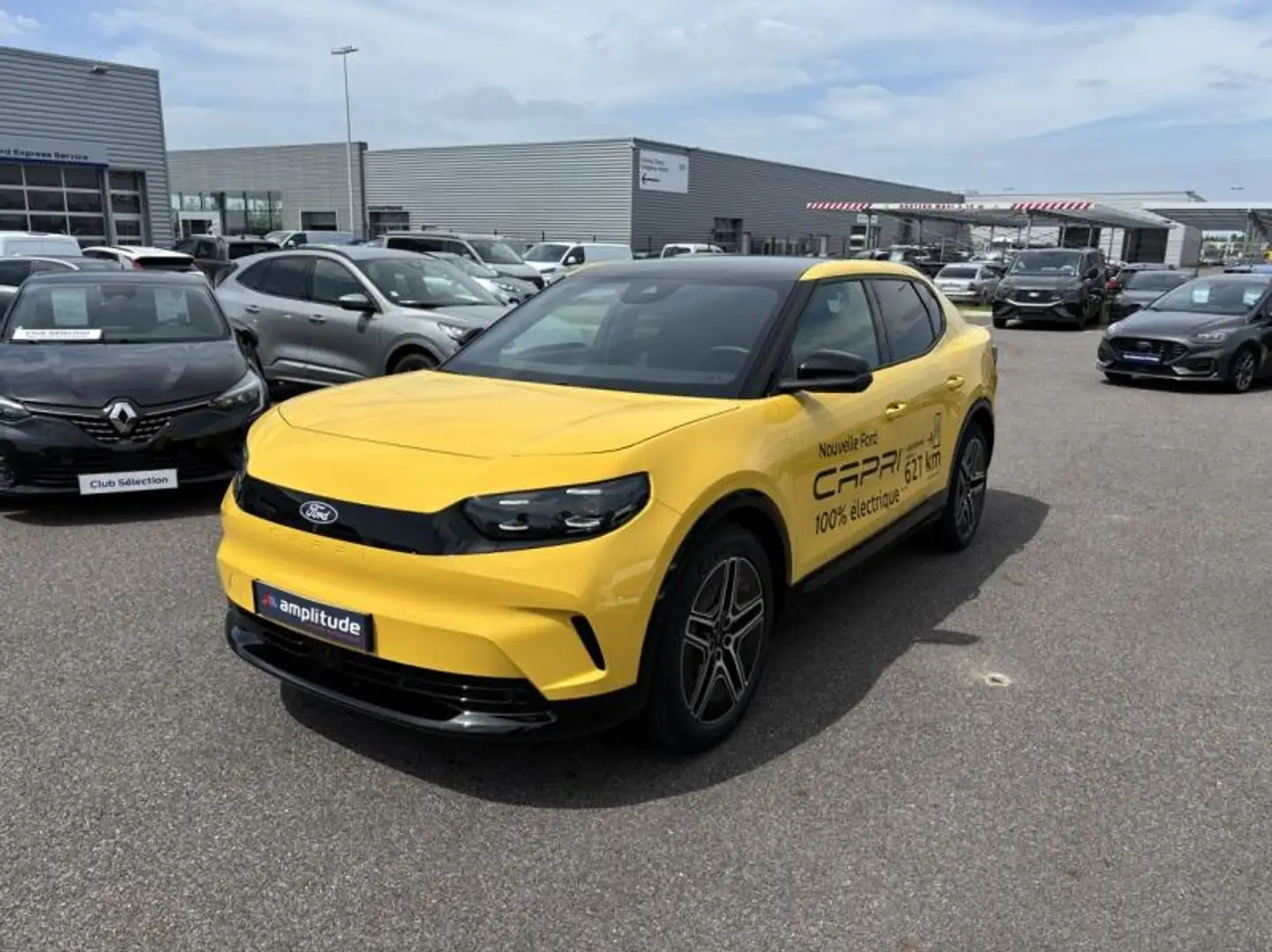 Ford Capri 286ch Extended Range 77kW Pack Premium RWD Jaune - 1