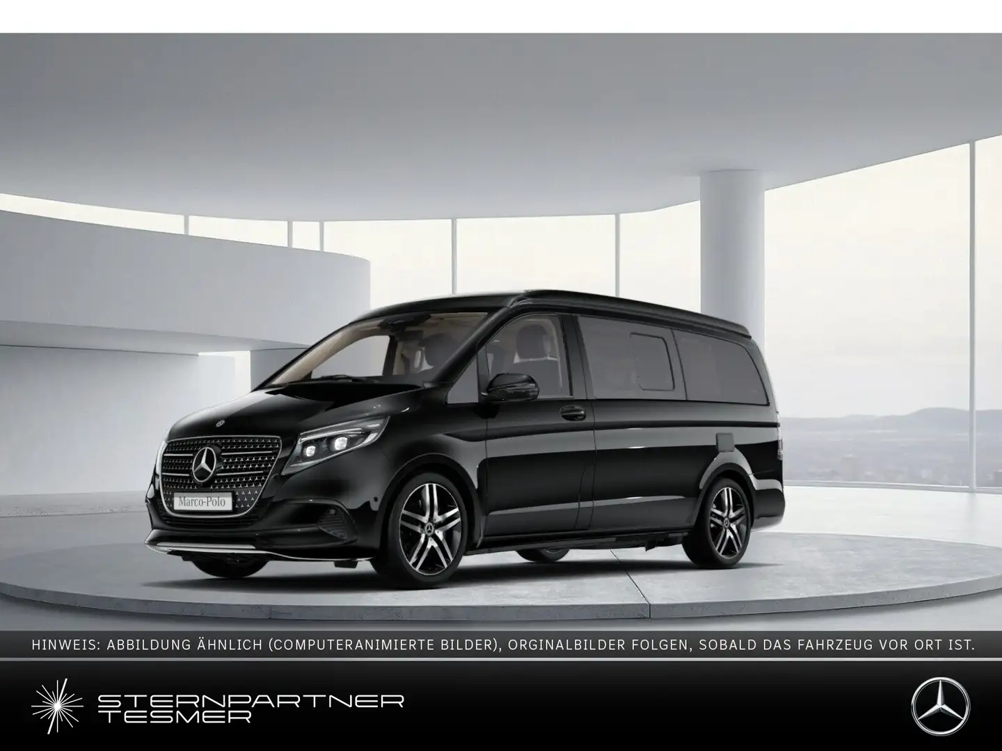 Mercedes-Benz Marco Polo 300 d 4M Mopf Airm. Standh. AHK Dist. Schwarz - 1