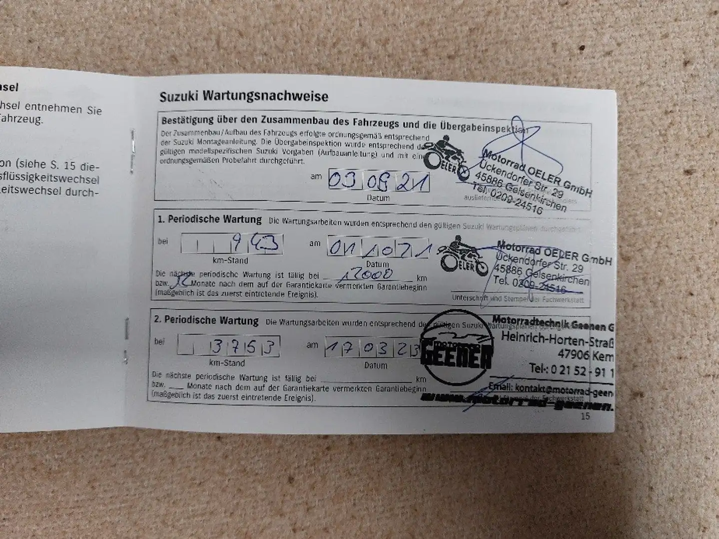 Suzuki SV 650 Weiß - 2