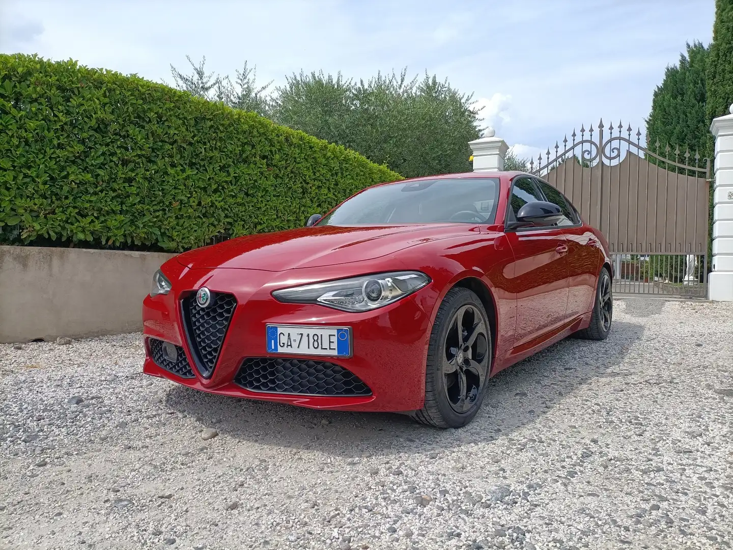 Alfa Romeo Giulia 2.2 t Executive 160cv auto Rosso - 2