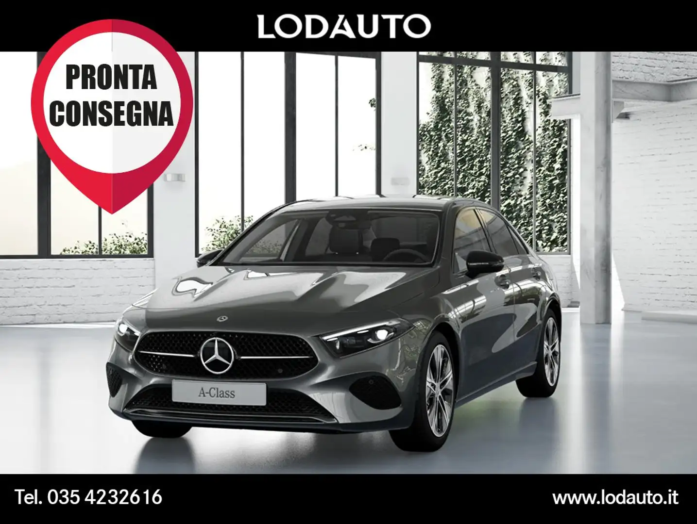 Mercedes-Benz A 180 A 180 d Automatic 4p. Advanced Plus Progressive Grau - 2