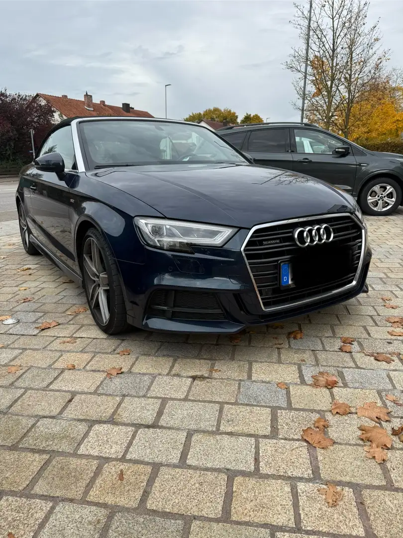 Audi A3 quattro sport Cabrio Blau - 1