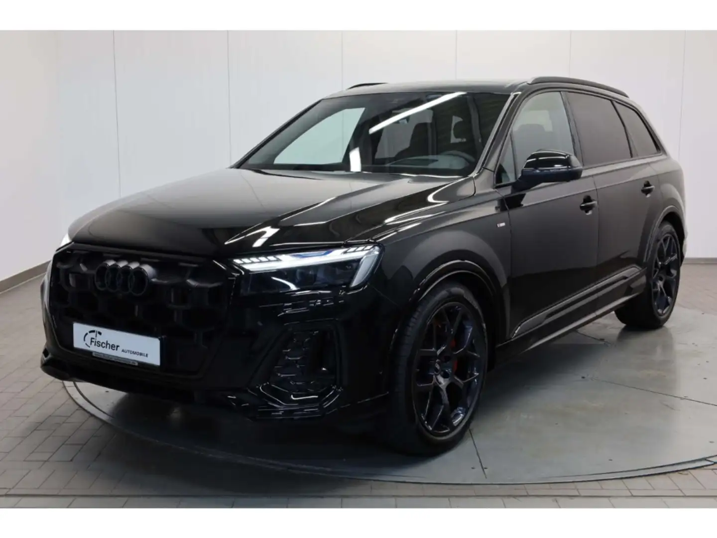 Audi Q7 TDI quattro S line business Schwarz - 2