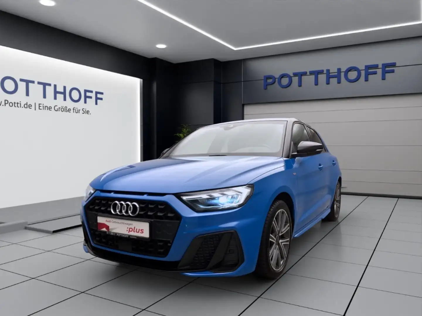 Audi A1 Sportback 30 TFSI S LINE PDC KLIMA SITZHZG LED Blau - 1