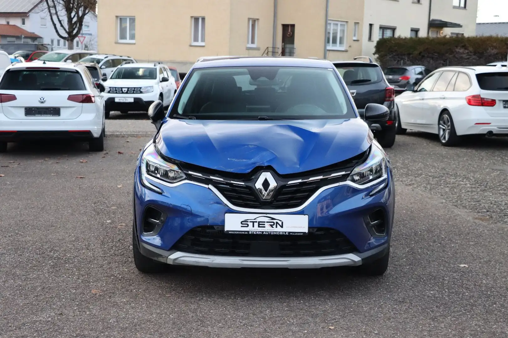Renault Captur II Techno l LED l NAVI l LEDER l Bleu - 2