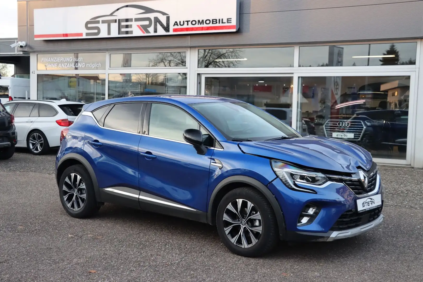 Renault Captur II Techno l LED l NAVI l LEDER l Bleu - 1