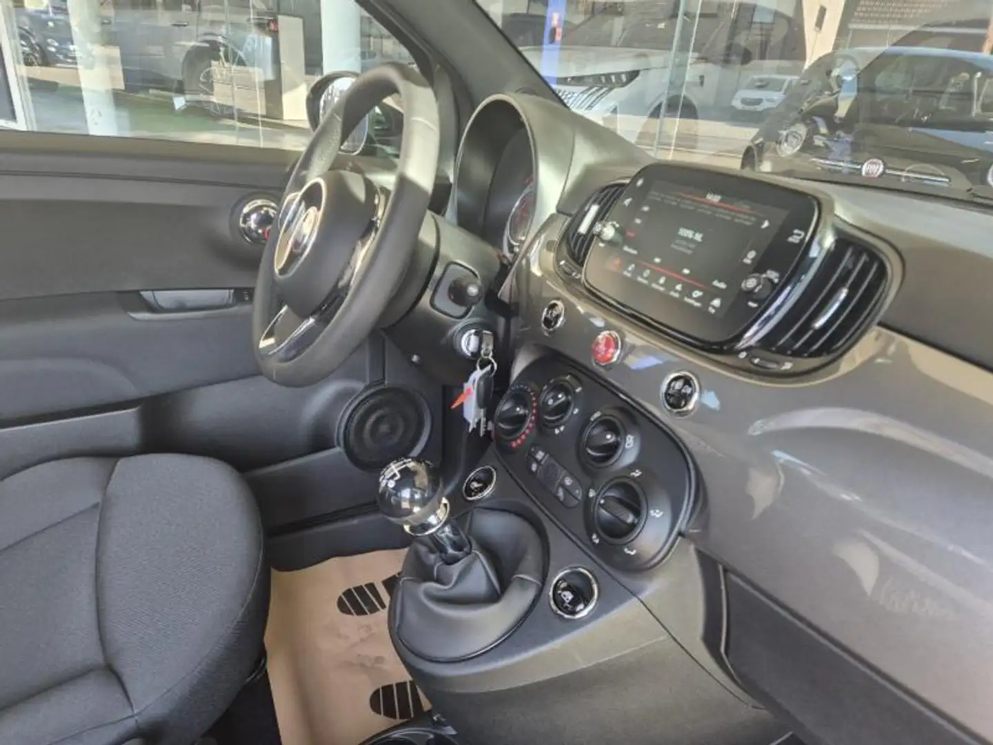 Fiat 500 HYBRIDE/CRUISE CONTROL/ANDROID MILD HYBRIDE Gris - 2