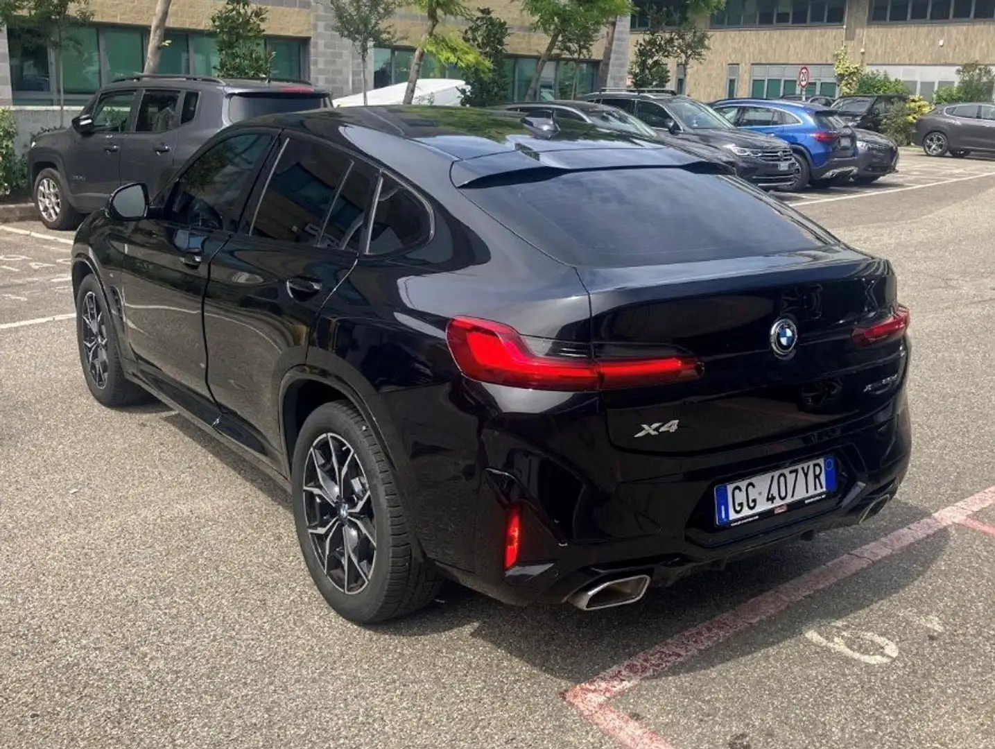 BMW X4 Xdrive 20d mhev 48V Msport auto Nero - 2