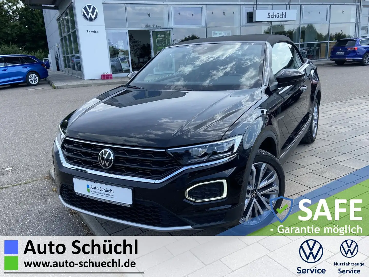 Volkswagen T-Roc Cabrio 1.5 TSI Style 18"+NAVI+LED+APP-CONN Schwarz - 1