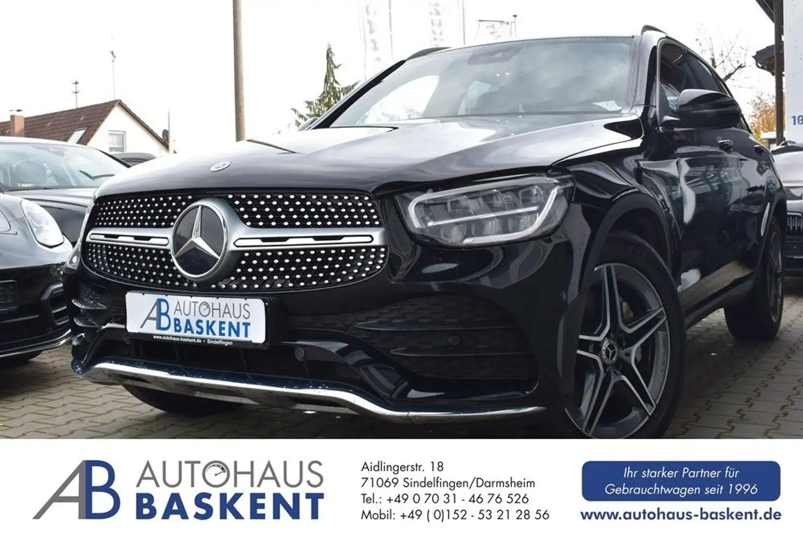 Mercedes-Benz GLC 200 d 4Matic AMG LINE*LED*NAVI*KAMERA*PDC Noir - 1