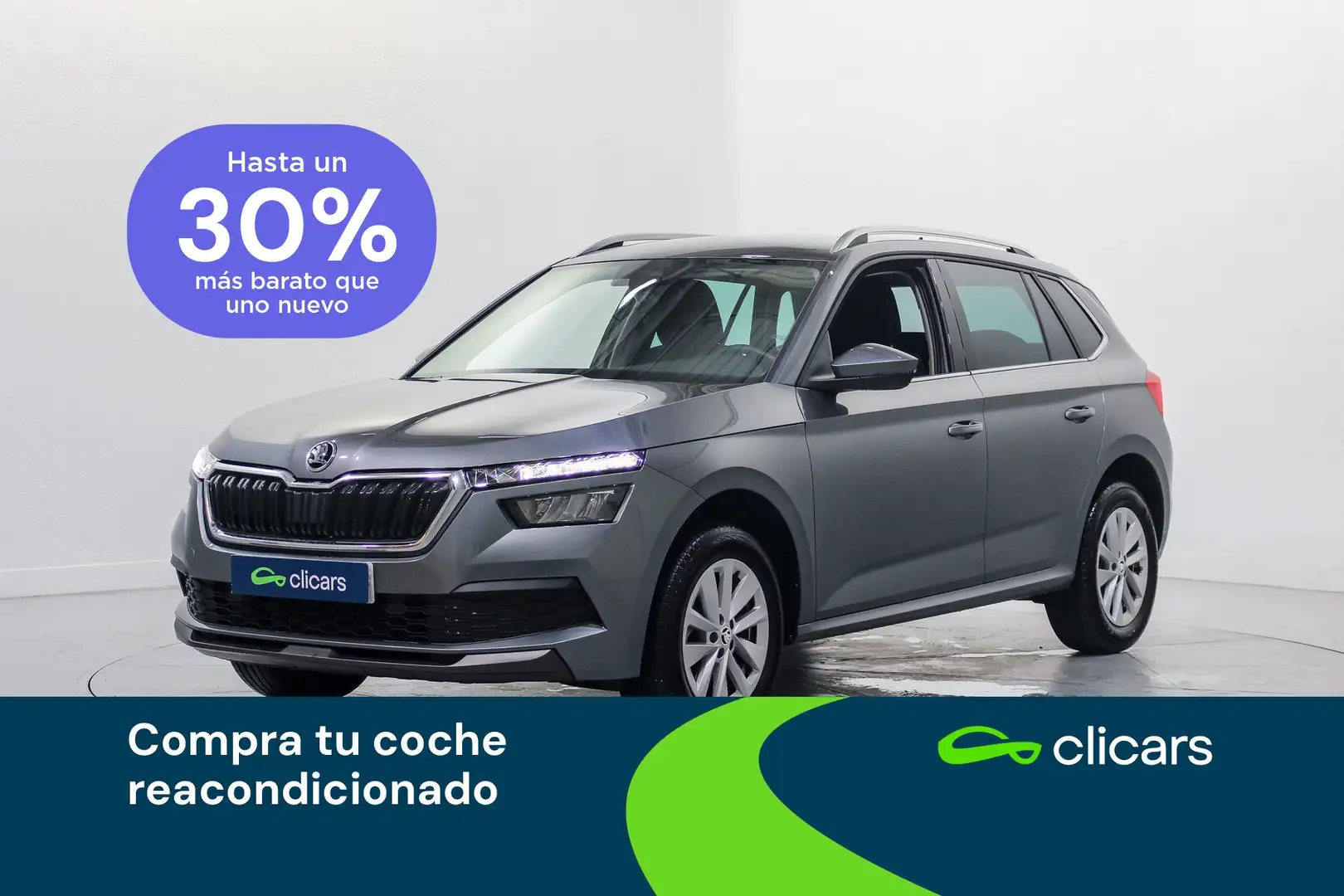 Skoda Kamiq 1.0 TSI Selection DSG 85kW Gris - 1