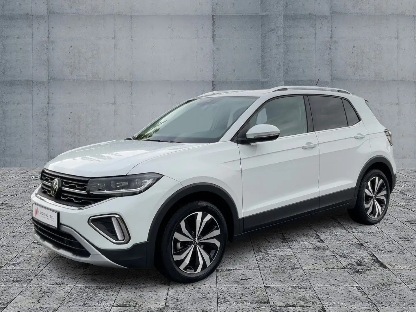 Volkswagen T-Cross 1.0 TSI DSG STYLE MATRIX+NAV+SHZ+PDC+DAB Weiß - 2