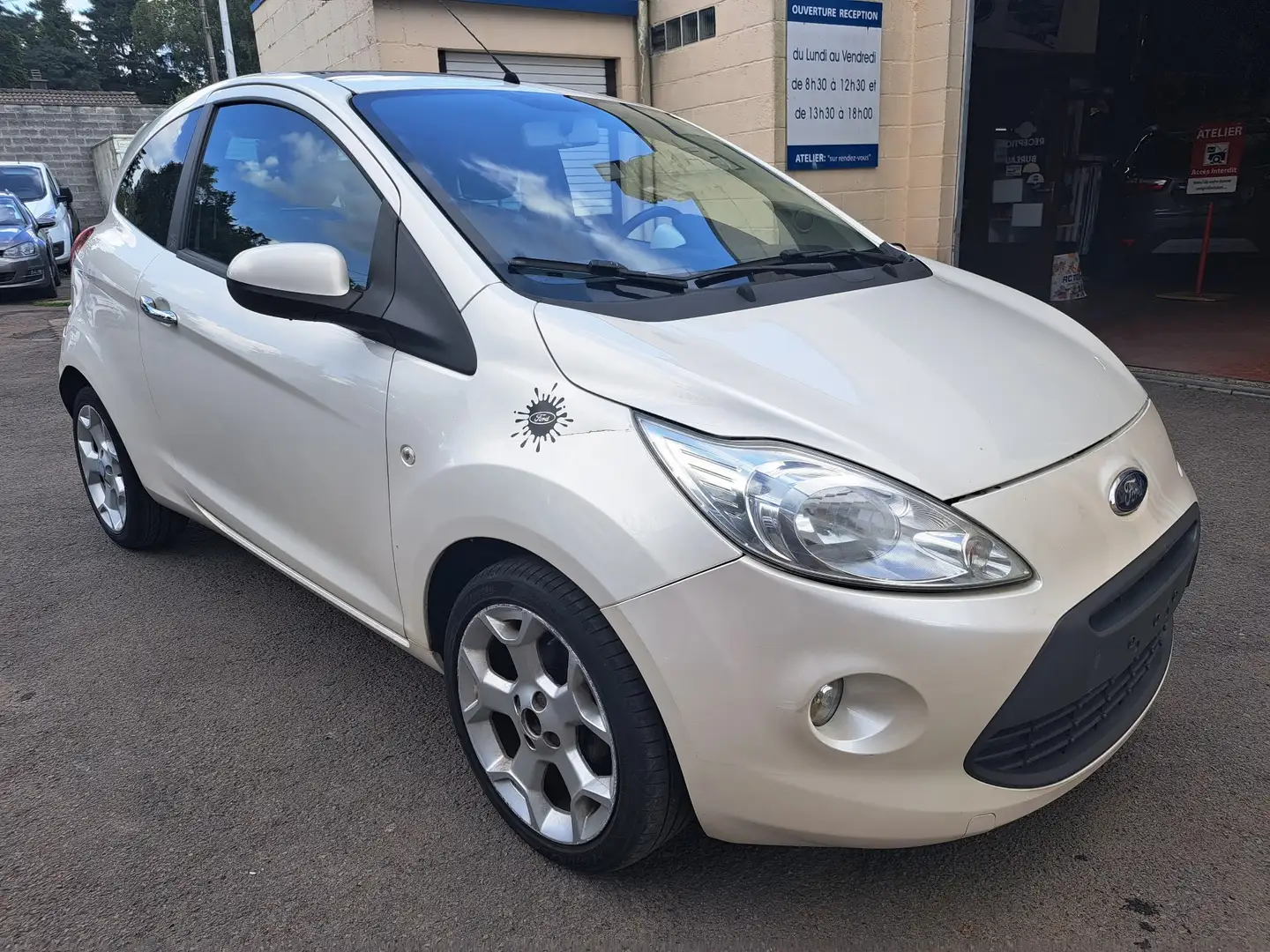 Ford Ka/Ka+ Ka 1.3 TDCi Collection Start/Stop DPF GARANTIE 1AN Blanc - 2