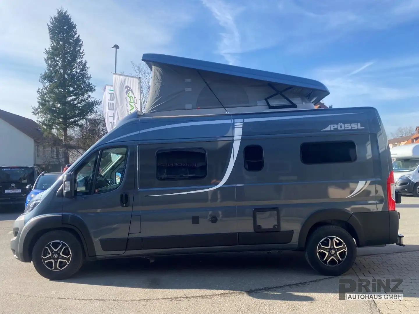 Pössl 2WIN R Plus 165 PS HEAVY mit Auftelldach Grau - 2