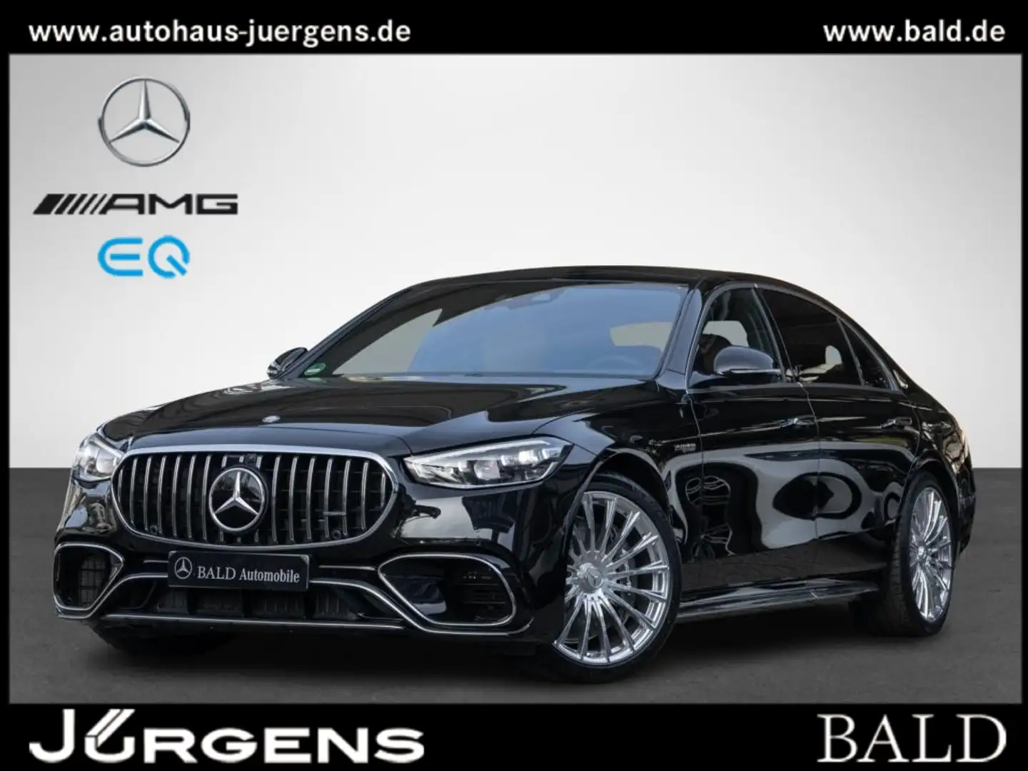 Mercedes-Benz S 63 AMG E Performance lang Digital/Pano/Burm3D Czarny - 1