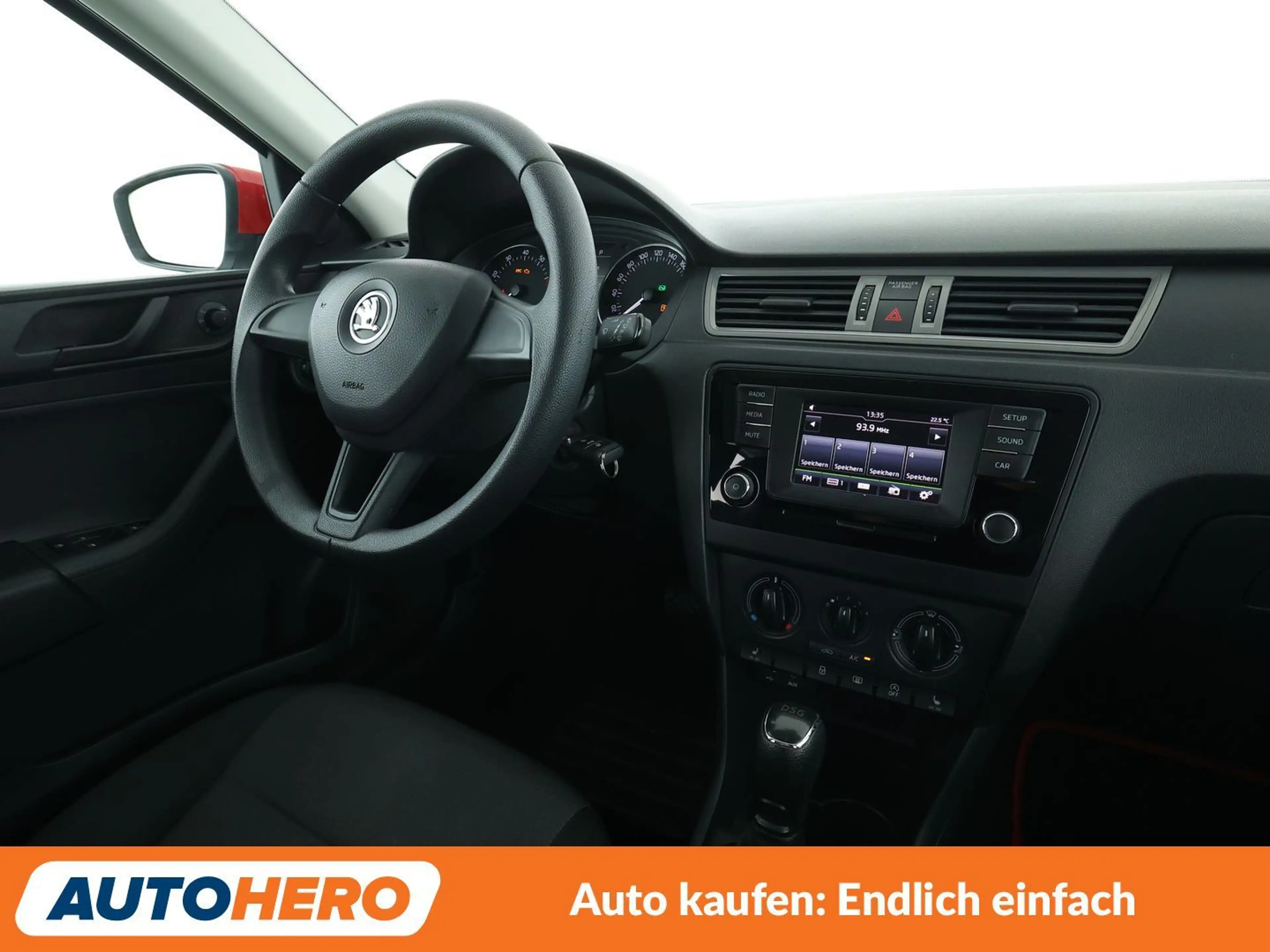 Skoda Rapid/Spaceback 1.2 TSI Red & Grey*PDC*SHZ*KLIMA*GARANTIE* — photo 13