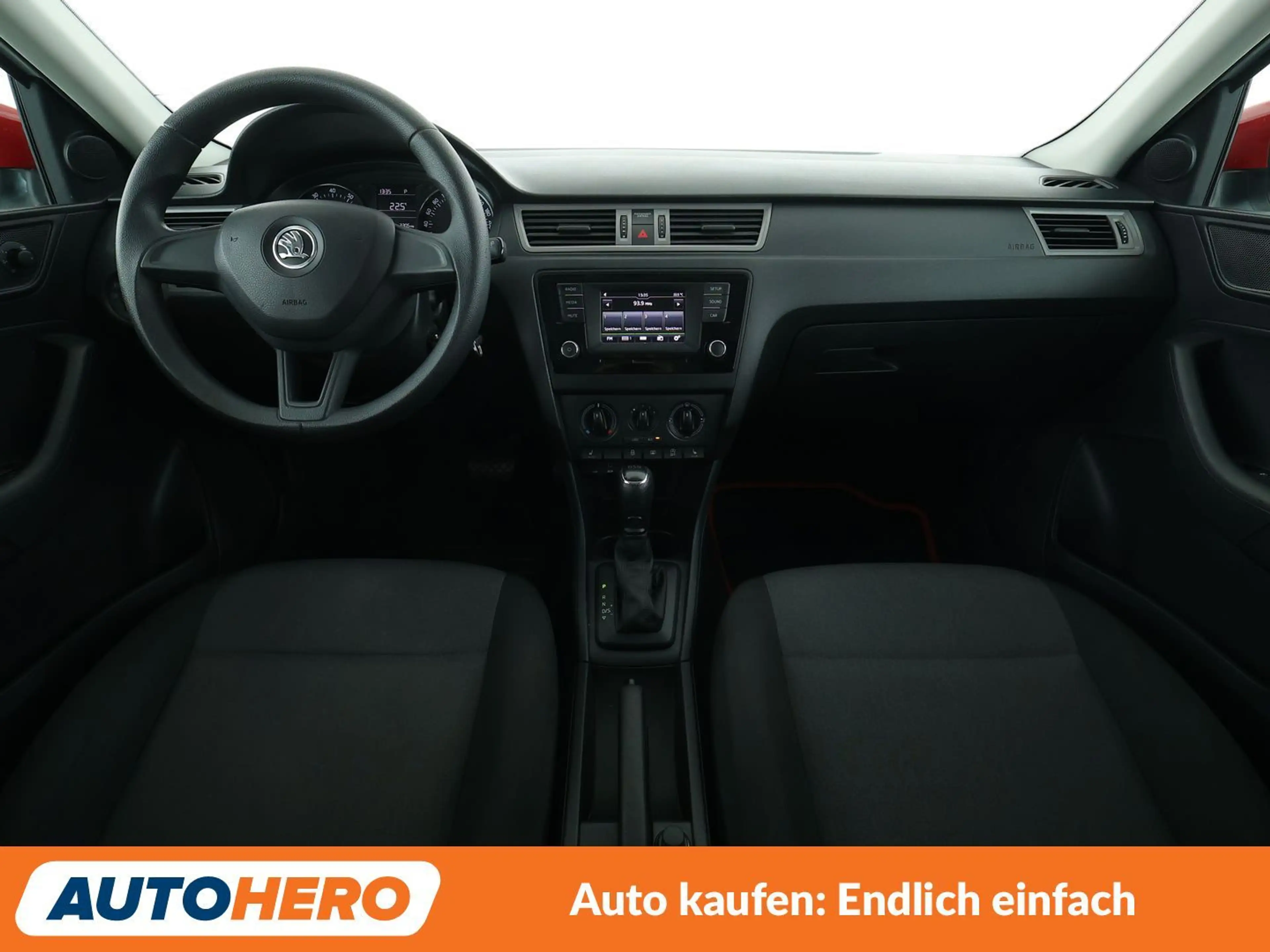 Skoda Rapid/Spaceback 1.2 TSI Red & Grey*PDC*SHZ*KLIMA*GARANTIE* — photo 12