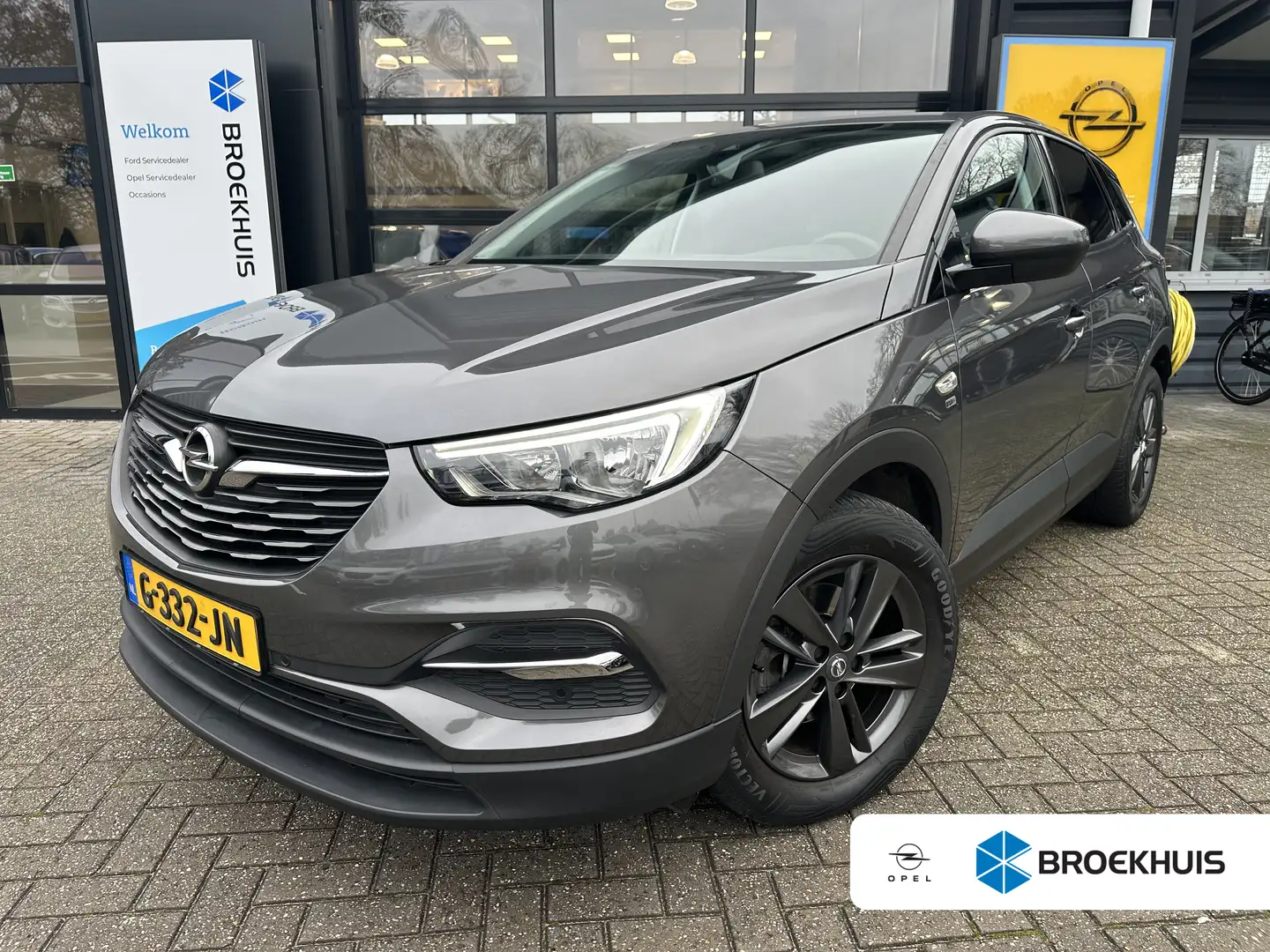 Opel Grandland X 1.2 130PK Turbo 120 Jaar Edition | TREKHAAK AFNEEM Gris - 1