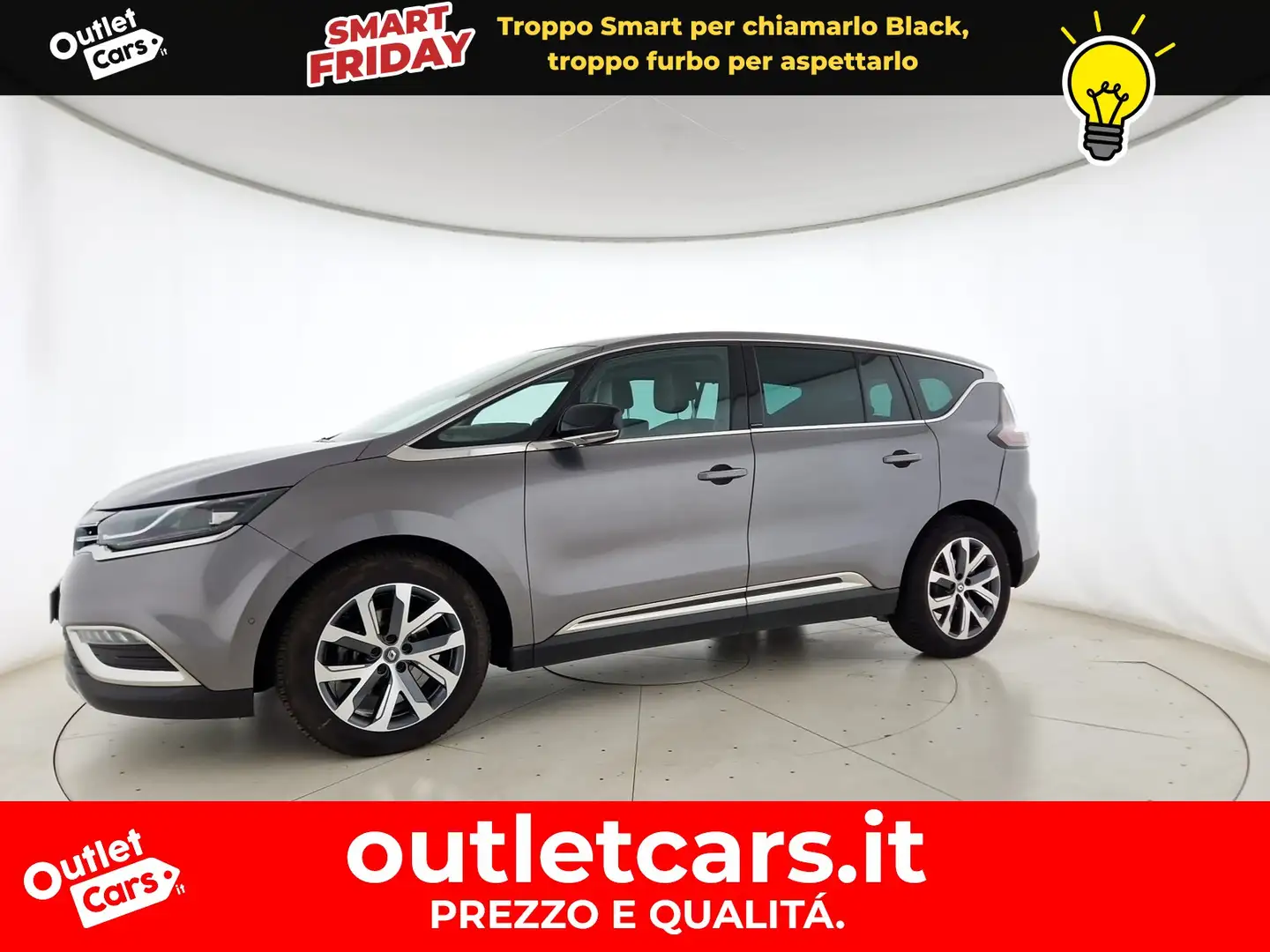 Renault Espace 1.6 dci energy intens 160cv edc Argent - 2