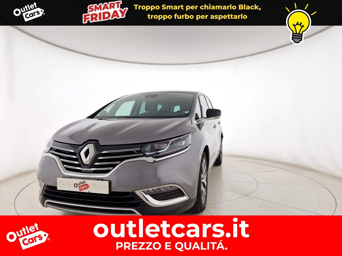 Renault Espace 1.6 dci energy intens 160cv edc Argent - 1