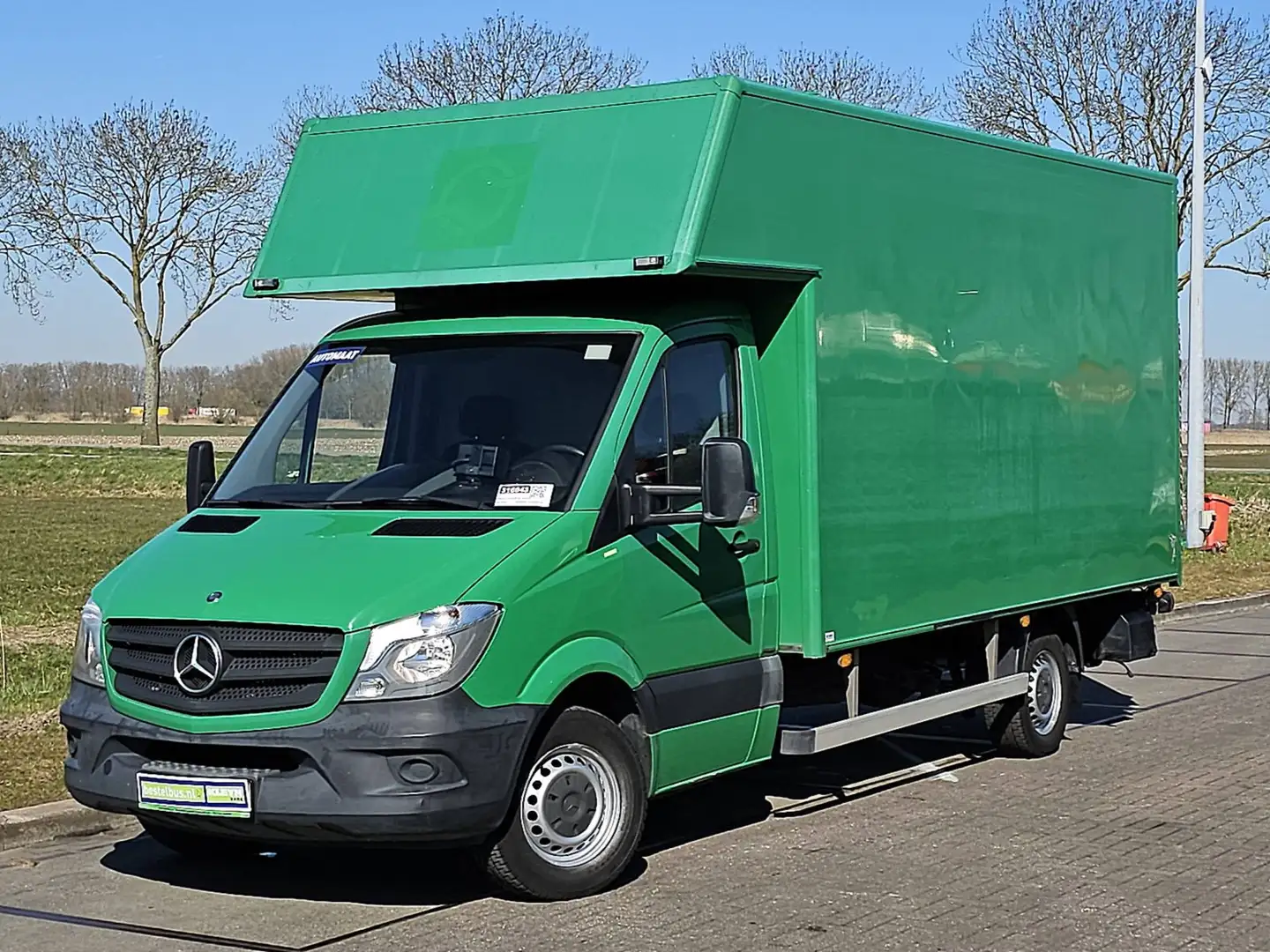 Mercedes-Benz Sprinter 313 Bakwagen Laadklep! Groen - 2