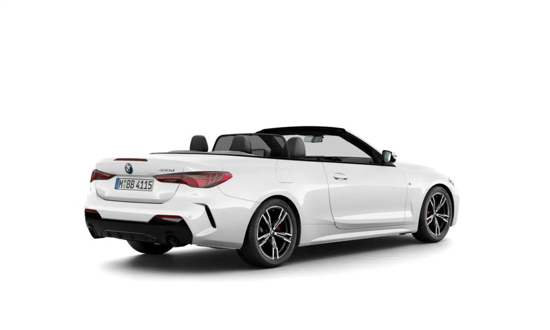 BMW 420 420d Cabrio mhev 48V MSport Pro auto Bianco - 2