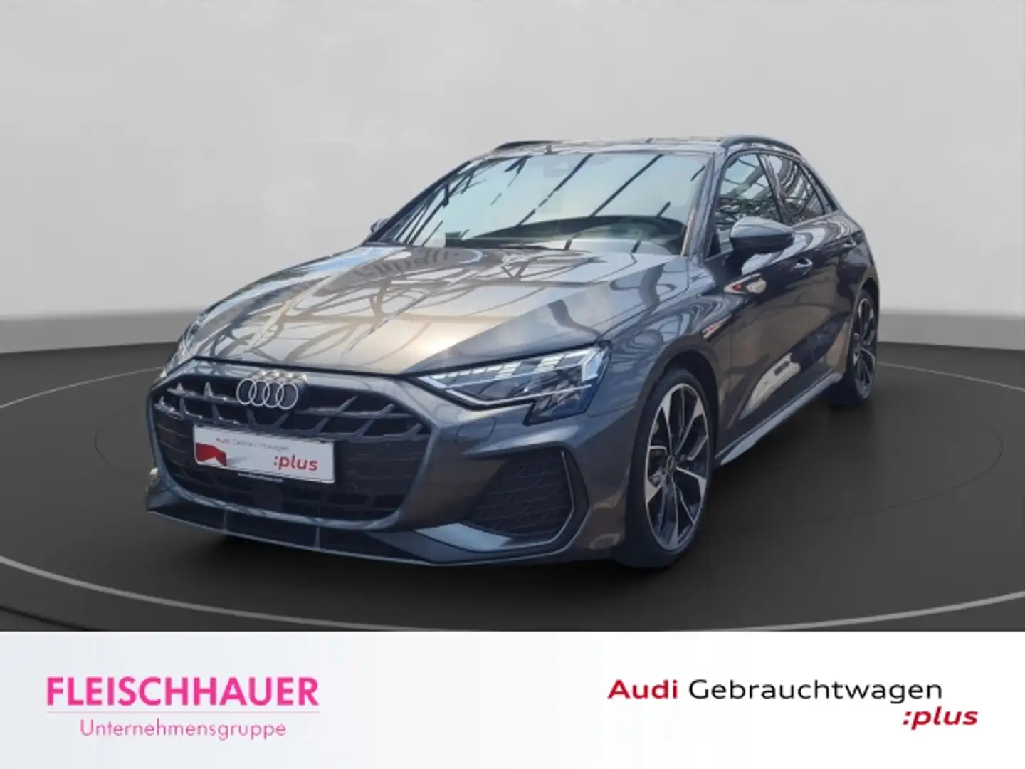Audi A3 Sportback 35 TFSI 2xS line+AHK+CarPlay+Navi+HeadUp Grau - 1